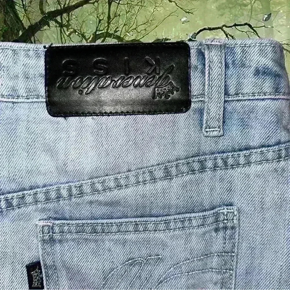 NWT Y2k Dolls Kill Denim Midi Skirt - Picture 6 of 7